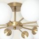 Lampa sufitowa Abruzzo Wielopunktowa lampa sufitowa Milano ABR-ZWZ-10XG9 Abruzzo biały złoty 3