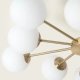 Lampa sufitowa Abruzzo Wielopunktowa lampa sufitowa Milano ABR-ZWZ-10XG9 Abruzzo biały złoty 4