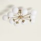 Lampa sufitowa Abruzzo Wielopunktowa lampa sufitowa Milano ABR-ZWZ-10XG9 Abruzzo biały złoty 5