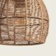 Lampa wisząca Abruzzo Potrójna lampa zwis Boho ABR-LW9-BH-E27 Abruzzo pleciona brązowy 4