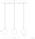 Lampa wisząca Abruzzo Potrójna lampa zwis Boho ABR-LW9-BH-E27 Abruzzo pleciona brązowy 6