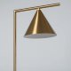 Lampa podłogowa Abruzzo Stojąca lampa z marmurem Libro ABR-LPV-E27 Abruzzo regulowana złoty 2