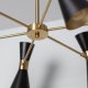 Lampa sufitowa Abruzzo Wielopunktowa lampa sufitowa Libre ABR-LWS-6XE27 Abruzzo czarny złoty 4