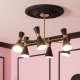 Lampa sufitowa Abruzzo Wielopunktowa lampa sufitowa Libre ABR-LWS-6XE27 Abruzzo czarny złoty 8