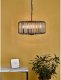 Lampa wisząca DAR Szklana lampa wisząca Naeva NAE0422 Dar Lighting przezroczysta czarna 5