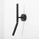 Kinkiet Aldex Lampa ścienna regulowana Stick 1084C1 Aldex tuba metalowa czarna 2