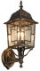 Kinkiet Trio Zewnętrzna lampa ścienna Volturno 205960128 IP23 latarnia rdzawy 1