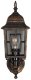 Kinkiet Trio Zewnętrzna lampa ścienna Volturno 205960128 IP23 latarnia rdzawy 4