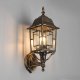 Kinkiet Trio Zewnętrzna lampa ścienna Volturno 205960128 IP23 latarnia rdzawy 7