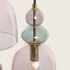 Lampa wisząca Abruzzo Sypialniana lampa wisząca Koloreno ABR-3KOLOK-F Abruzzo fioletowy zielony 4