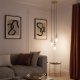 Lampa wisząca Abruzzo Sypialniana lampa wisząca Koloreno ABR-3KOLOK-F Abruzzo fioletowy zielony 5