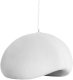 Lampa wisząca Mdeco Wisząca lampa kopuła 1366 do sypialni nowoczesna biały 1