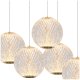 Lampa wisząca Lucide Lampa wisząca kule CINTRA 13499/22/60 LED 21W 2700K mosiądz przezroczysty 4