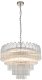 Lampa wisząca ENDON Lampa wisząca szklana Toulouse 104090 tuby nad stół nikiel 2