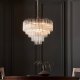 Lampa wisząca ENDON Lampa wisząca szklana Toulouse 104090 tuby nad stół nikiel 9