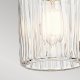 Lampa wisząca Kichler Szklana lampa nad wyspę Riviera KL-RIVIERA-P-B retro nikiel przezroczysta 5