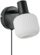 Kinkiet Nordlux Regulowana lampa ścienna Milford 2412631003 szklana czarny 1