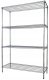 Technica Regał 4-półkowy 600x600x1800 mm ze stali chromowanej | TECHNICA, Silver Line 1