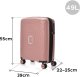SwissBags Walizka kabinowa Echo* 55 cm Różowy 9