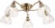 Lampa sufitowa ENDON Szklana lampa sufitowa Hansen 97248 Endon mosiądz przezroczysta 1