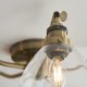 Lampa sufitowa ENDON Szklana lampa sufitowa Hansen 97248 Endon mosiądz przezroczysta 6
