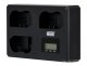 Ładowarka do aparatu Nitecore Ładowarka trójkanałowa Newell TT-USB-C do akumulatorów EN-EL15 do Nikon 1