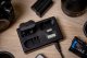 Ładowarka do aparatu Nitecore Ładowarka trójkanałowa Newell TT-USB-C do akumulatorów EN-EL15 do Nikon 10