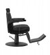 Activeshop Fotel barberski Hair System BM88066B czarny na czarnej podstawie 2