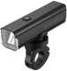 RockBros Lampka rowerowa przednia 1000 lm z kablem USB-C - USB-A - czarna Lampka rowerowa przednia 1000 lm z kablem USB-C - USB-A - czarna 1