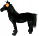 Dubi Koń czarny 55cm 33505 2