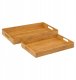 5five SET OF 2 TRAYS BAMBOO 1