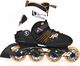 Rolki K2 Rolki fitness damskie Alexis 80 Czarno-biało-pomarańczowe r. 41.5 1