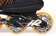 Rolki K2 Rolki fitness damskie Alexis 80 Czarno-biało-pomarańczowe r. 41.5 3