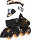 Rolki K2 Rolki fitness damskie Alexis 80 Czarno-biało-pomarańczowe r. 41.5 5