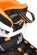 Rolki K2 Rolki fitness damskie Alexis 80 Czarno-biało-pomarańczowe r. 41.5 9