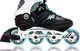 Rolki K2 Rolki fitness damskie Alexis 80 ALU Biało-czarno-niebieskie r. 40.5 1