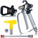Rosfix AGREGAT MALARSKI PISTOLET DO WNĘTRZ DACHÓW FARB+ FILTR 30 60 100 LANCA 50CM 1