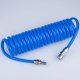 Rosfix WĄŻ PRZEWÓD PNEUMATYCZNY SPIRALNY POLIURETANOWY 8x12MM 5M 6-10 BAR ROSFIX 2