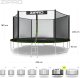 Trampolina ogrodowa Zipro Jump Pro z siatką zewnętrzną 14FT 435cm 9