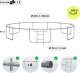 Trampolina ogrodowa Zipro Jump Pro z siatką wewnętrzną 14FT 435cm 3