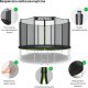 Trampolina ogrodowa Zipro Jump Pro z siatką zewnętrzną 12FT 374cm 5