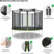 Trampolina ogrodowa Zipro Jump Pro z siatką zewnętrzną 10FT 312cm 5
