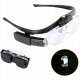 Lornetka Rosfix OKULARY POWIĘKSZAJĄCE LUPA OŚWIETLENIE LED 1.5X4.5X USB SOCZEWKI ZESTAW 2