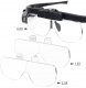 Lornetka Rosfix OKULARY POWIĘKSZAJĄCE LUPA OŚWIETLENIE LED 1.5X4.5X USB SOCZEWKI ZESTAW 7