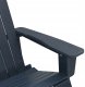 vidaXL Fotele bujane Adirondack 2 pcs Ciemnoniebieski HDPE (3335835 VidaXL) 3