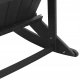 vidaXL Fotele bujane Adirondack 2 pcs Czarny HDPE (3335836 VidaXL) 4