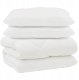 vidaXL Inny z poduszką 3 pcs Biały 240 x 200 cm Mikrofibra Lumarko 1