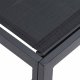 vidaXL Sof na Ogród z poduszką 6 pcs Czarny Aluminium Lumarko 2