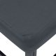 vidaXL Sof na Ogród z poduszką 5 pcs Czarny Aluminium Lumarko 4