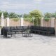 vidaXL Zestaw sof na ogród 11 pcs antracyt stal (3379006 VidaXL) 2